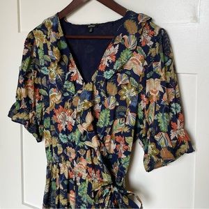 Buffalo David Britton Midi Floral Wrap Dress